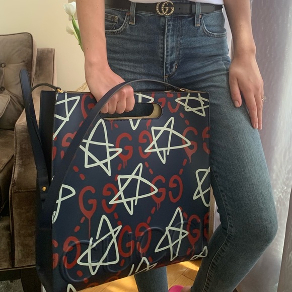 gucci ghost tote